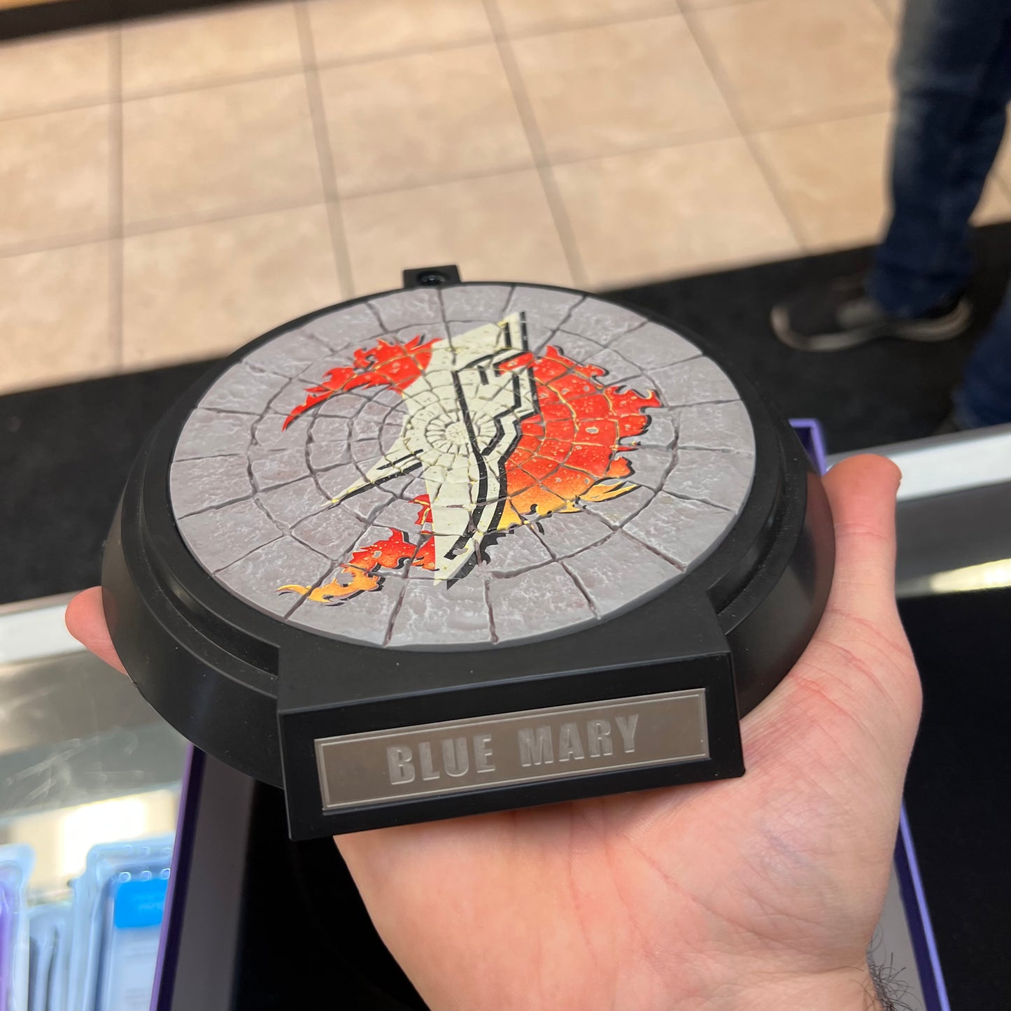 Tunshi Studio - The King Of Fighters'97 - Blue Mary Action Figure 1/6 (OPEN BOX)