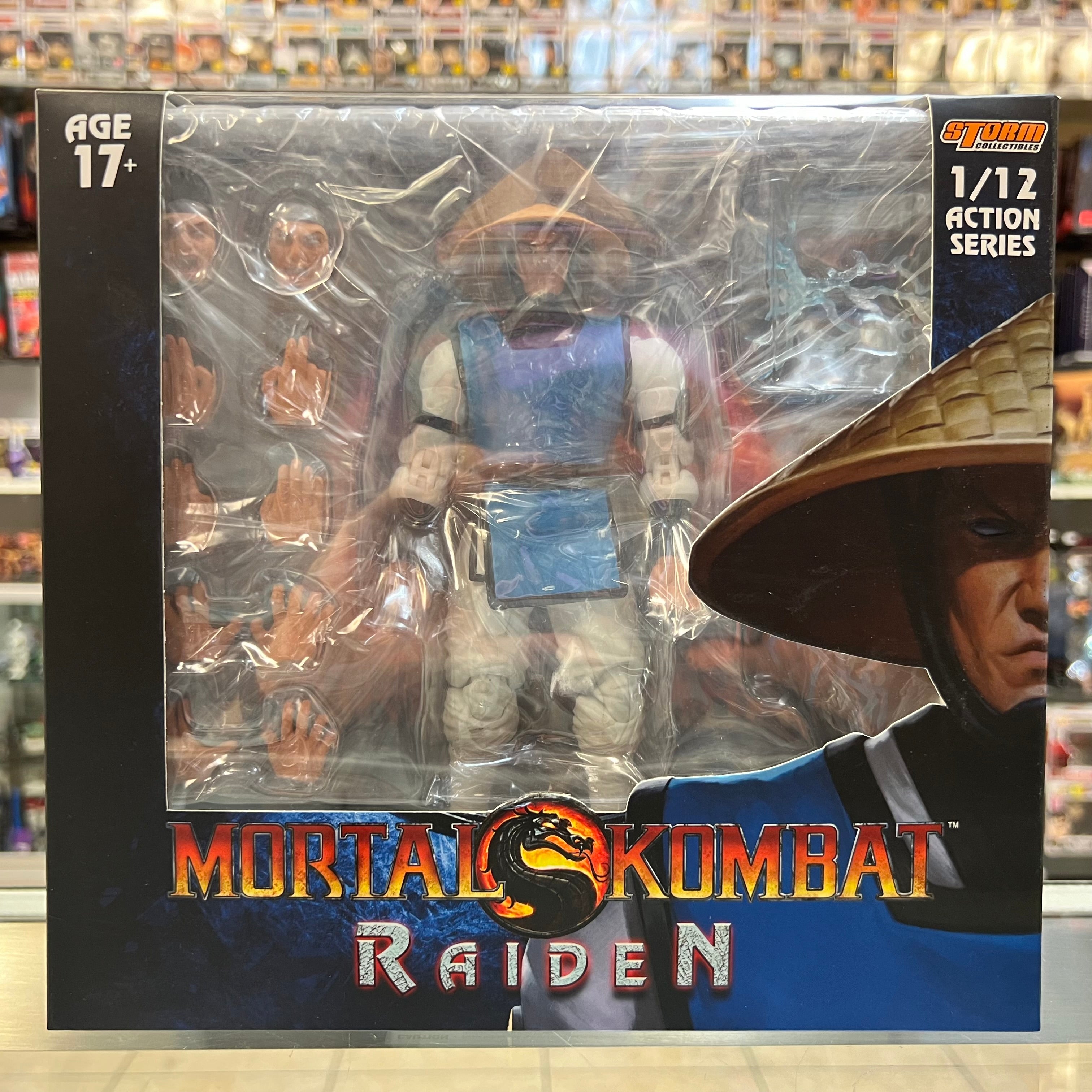 Raiden Storm collectibles store figure