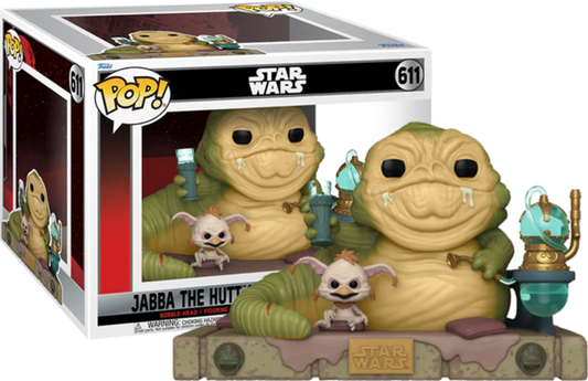 Funko Pop! Movie Moments - Star Wars - Jabba The Hutt & Salacious B. Crumb - 611