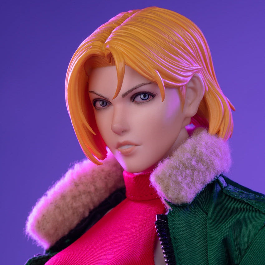 Tunshi Studio - The King Of Fighters'97 - Blue Mary Action Figure 1/6 (OPEN BOX)