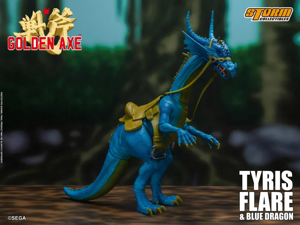 Storm Collectibles - Golden Axe Tyris Flare and Blue Dragon 1/12 Scale Action Figure Set