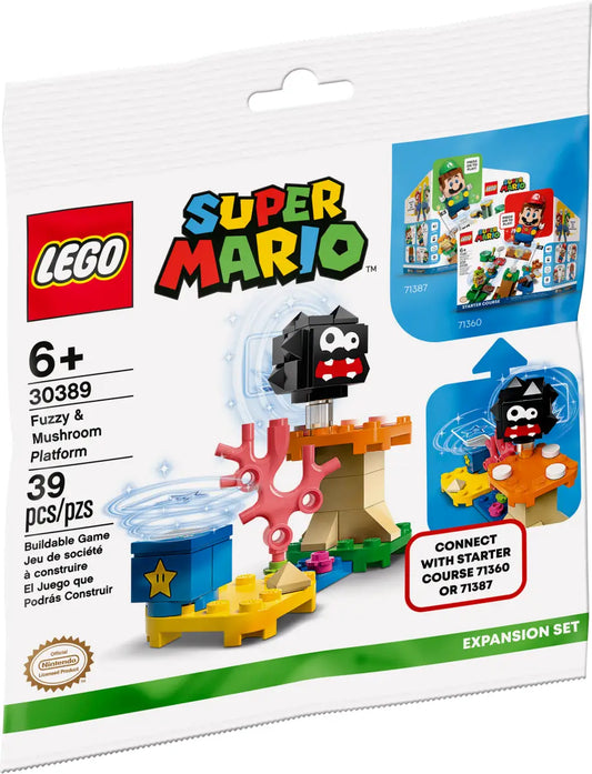 LEGO Super Mario - Fuzzy & Mushroom Platform Expansion Set - 30389