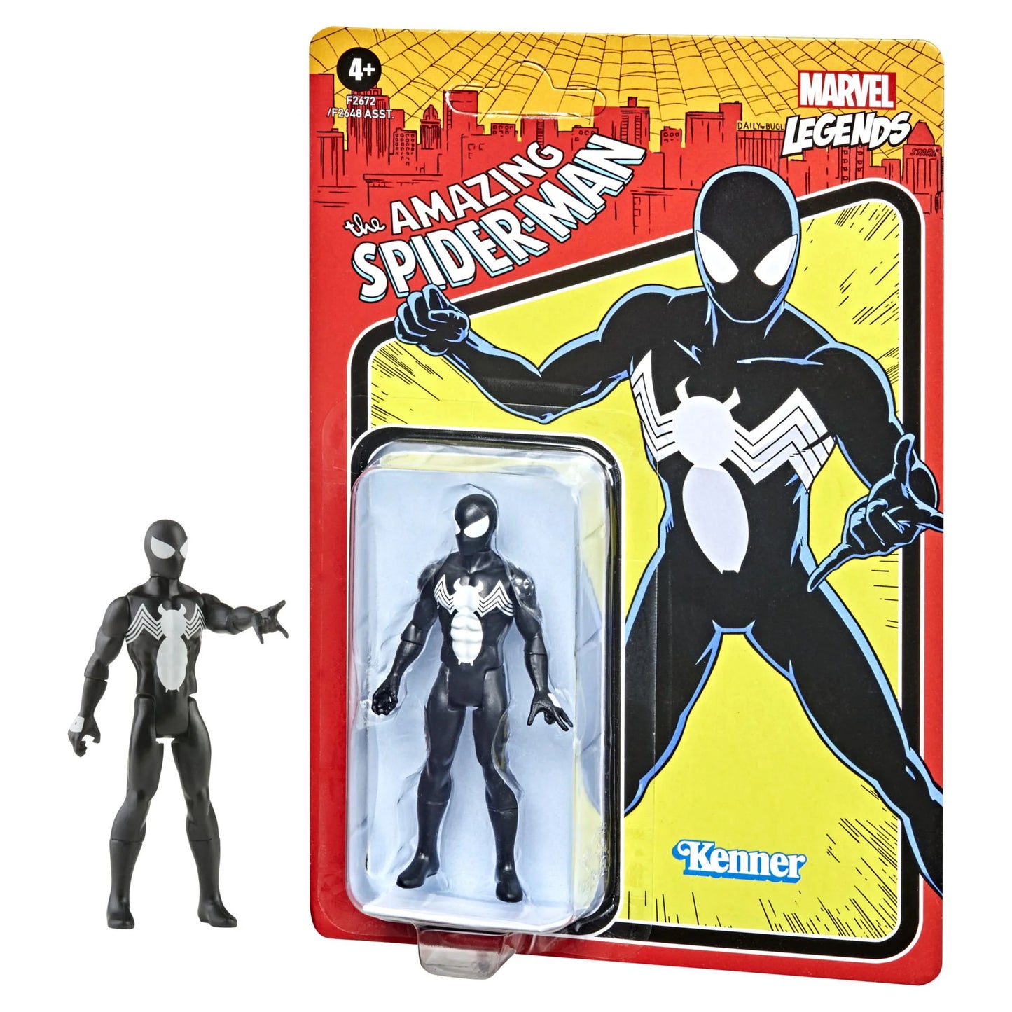 Marvel Legends Retro Collection - Symbiote Spider-Man - 3.75" Action Figure