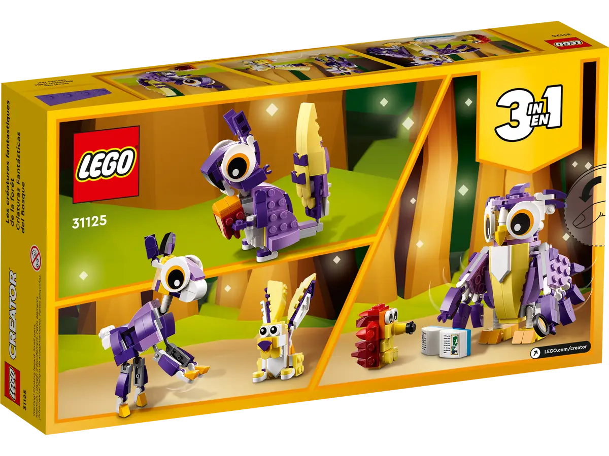 LEGO Creator - Fantasy Forest Creatures - 31125 (RETIRED)