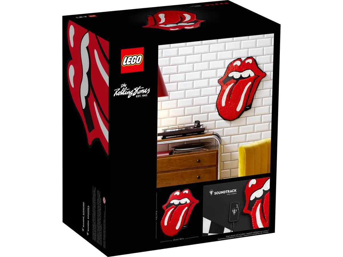LEGO - The Rolling Stones - Art - (Tongue) - 31206