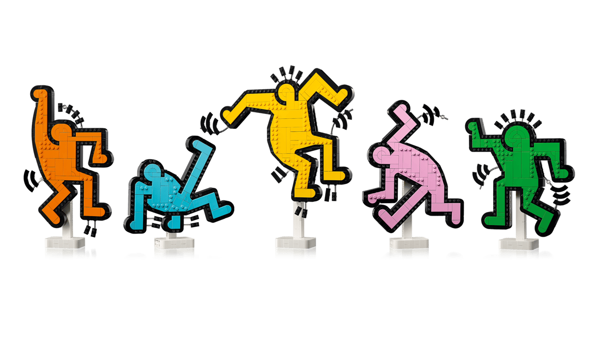 LEGO Art - Keith Haring – Dancing Figures - 31216 – Cosmic