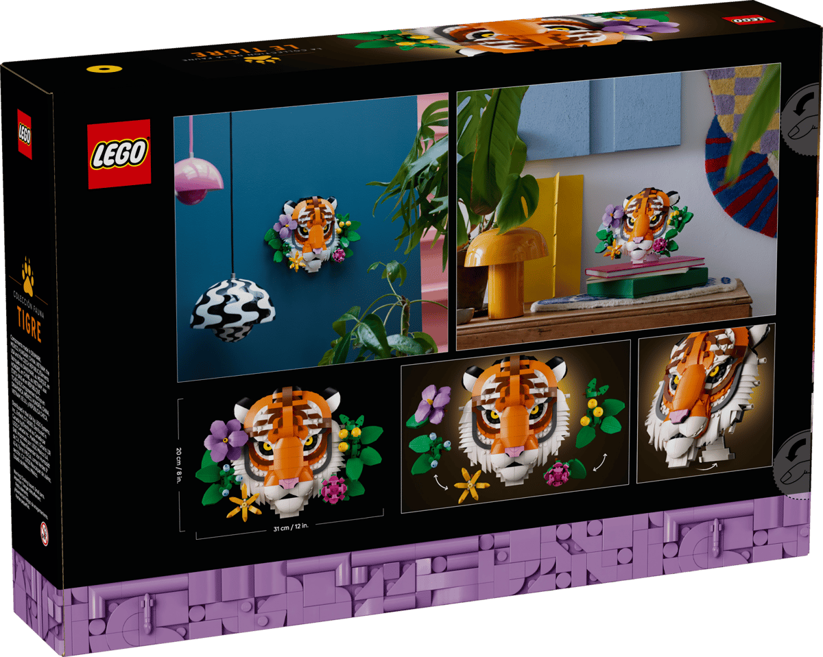 LEGO Art - The Fauna Collection - Tiger - 31217