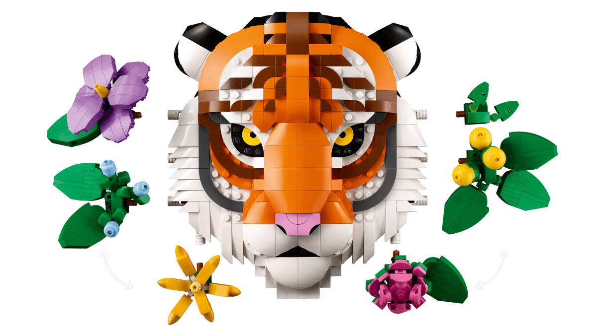 LEGO Art - The Fauna Collection - Tiger - 31217