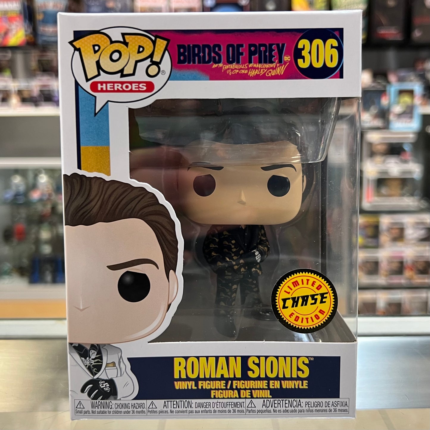 Funko Pop! Heroes - Birds of Prey - Roman Sionis - Chase - 306