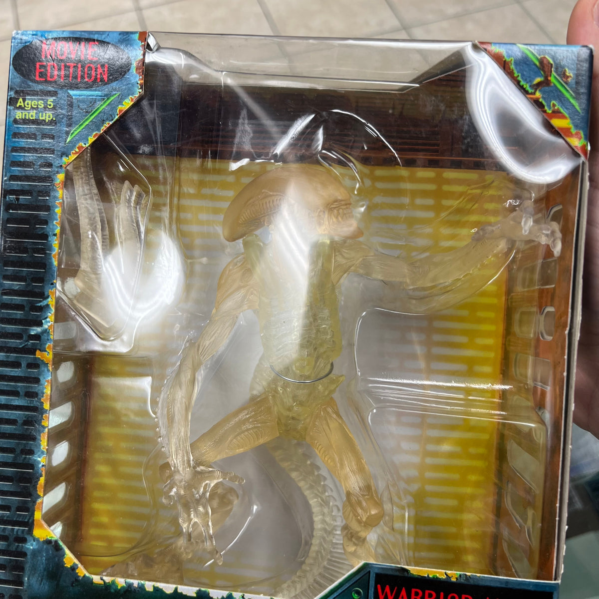Alien Resurrection - Warrior Alien (Japanese Translucent Clear Variant) Kenner - 1998