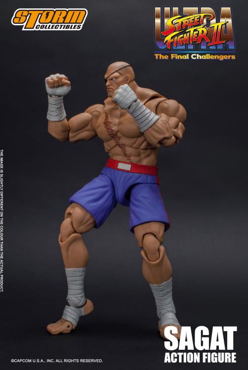 Storm Collectibles - Street Fighter II Sagat 1/12 Scale Figure (OPEN BOX)