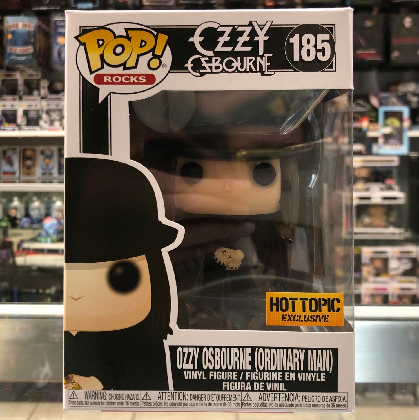 Funko Pop! Rocks - Ozzy Osbourne (Ordinary Man) - Hot Topic Exclusive - 185