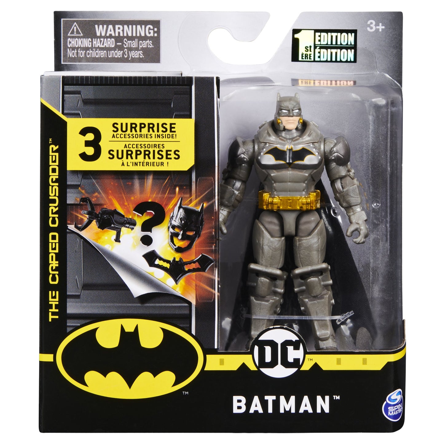 Spin Master - Batman with 3 Mystery Accessories - 4" Action Figure