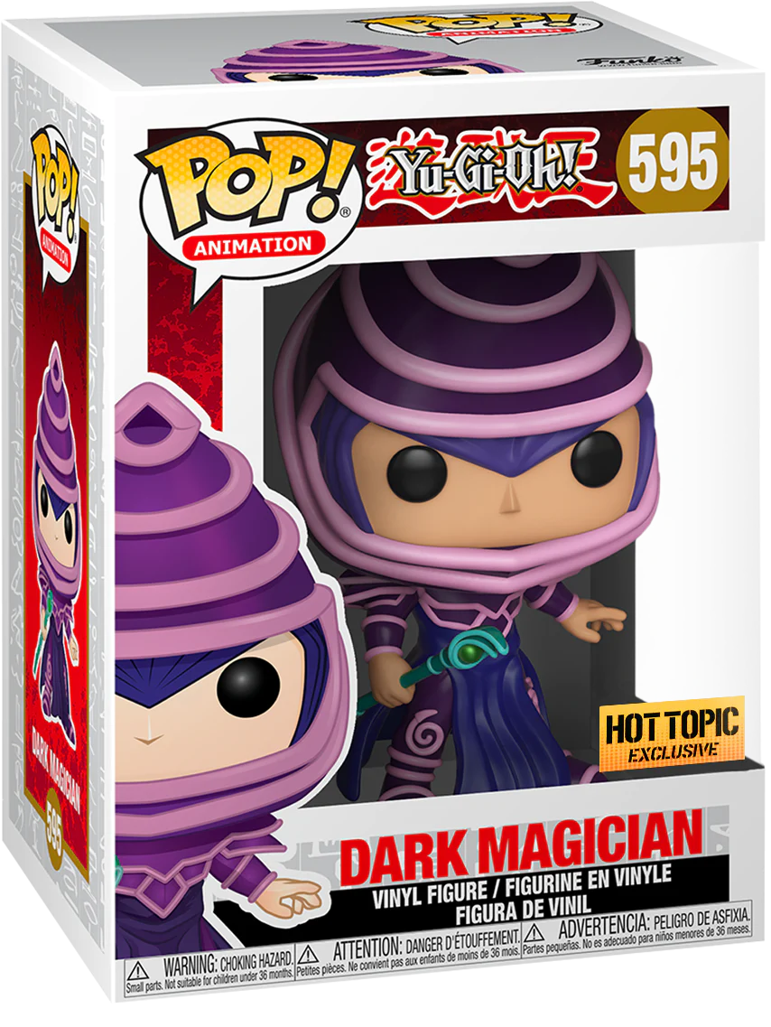Funko Pop! Animation - Yu-Gi-Oh! - Dark Magician - 595 - Exclusive
