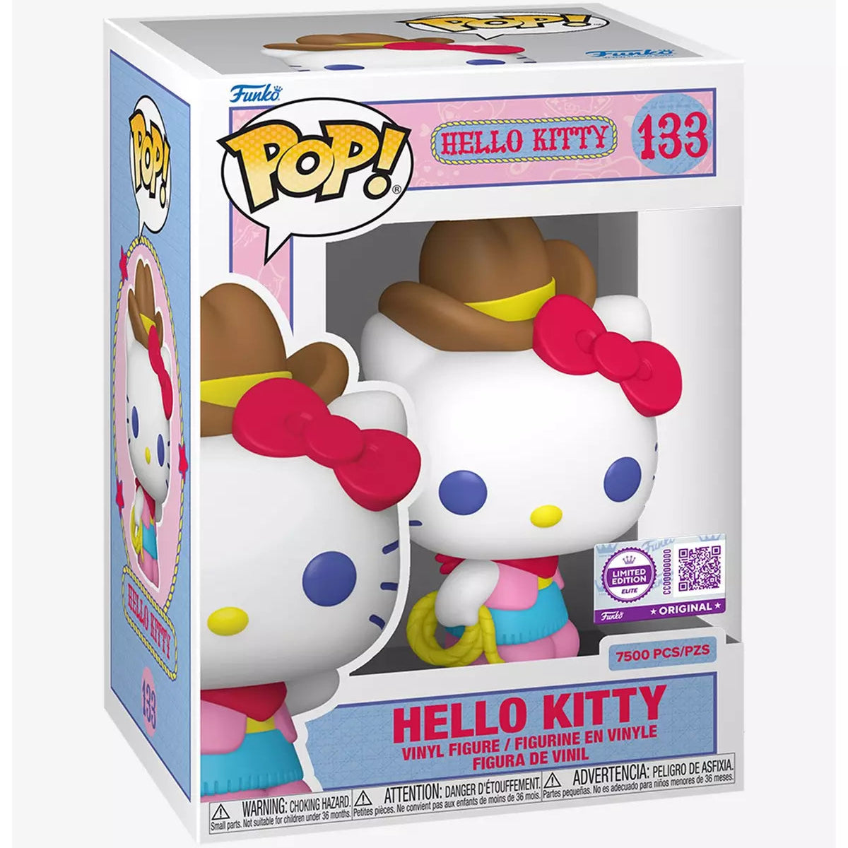 Funko Pop! Hello Kitty - Limited Edition Elite 7500 Pcs - 133 (Cowgirl)