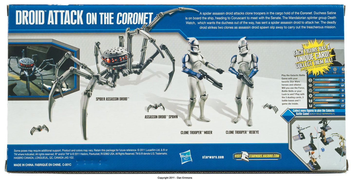 Star Wars The Clone Wars - Droid Attack on The Coronet Battle Pack (Exclusive)