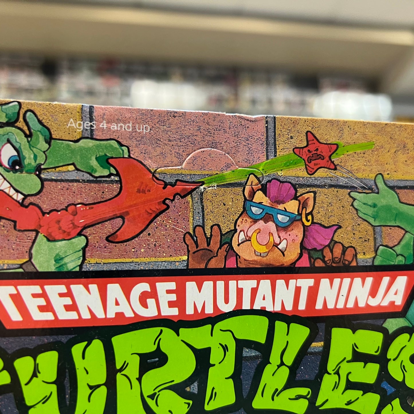 Teenage Mutant Ninja Turtles - Ray Fillet - Action Figure - In box - (1990)