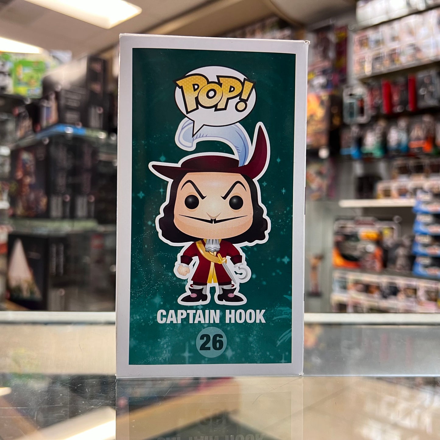 Funko Pop! Disney - Captain Hook - #26 (VAULTED) BAD BOX!