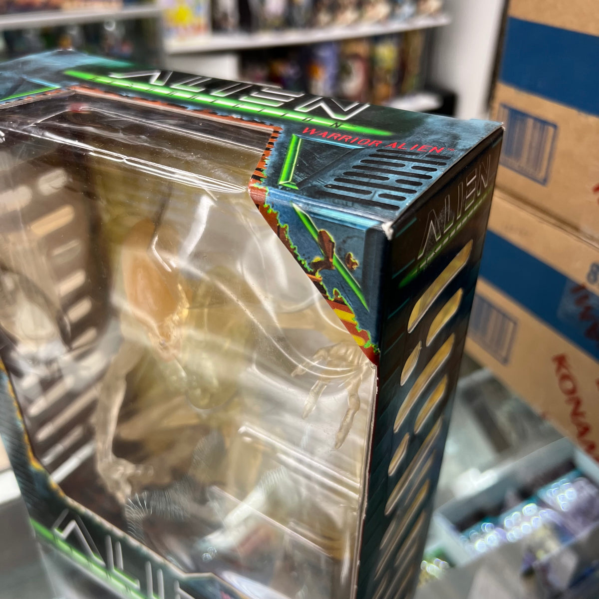 Alien Resurrection - Warrior Alien (Japanese Translucent Clear Variant) Kenner - 1998