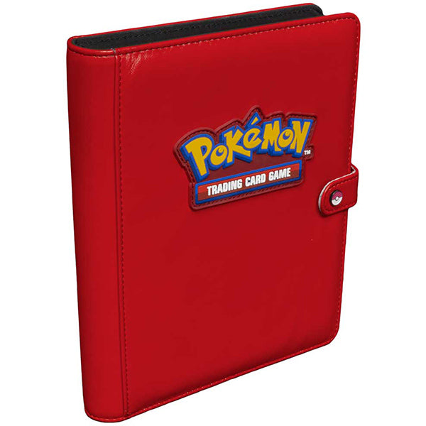 Binder: Premium Snap 4-Pocket Pokémon - Red