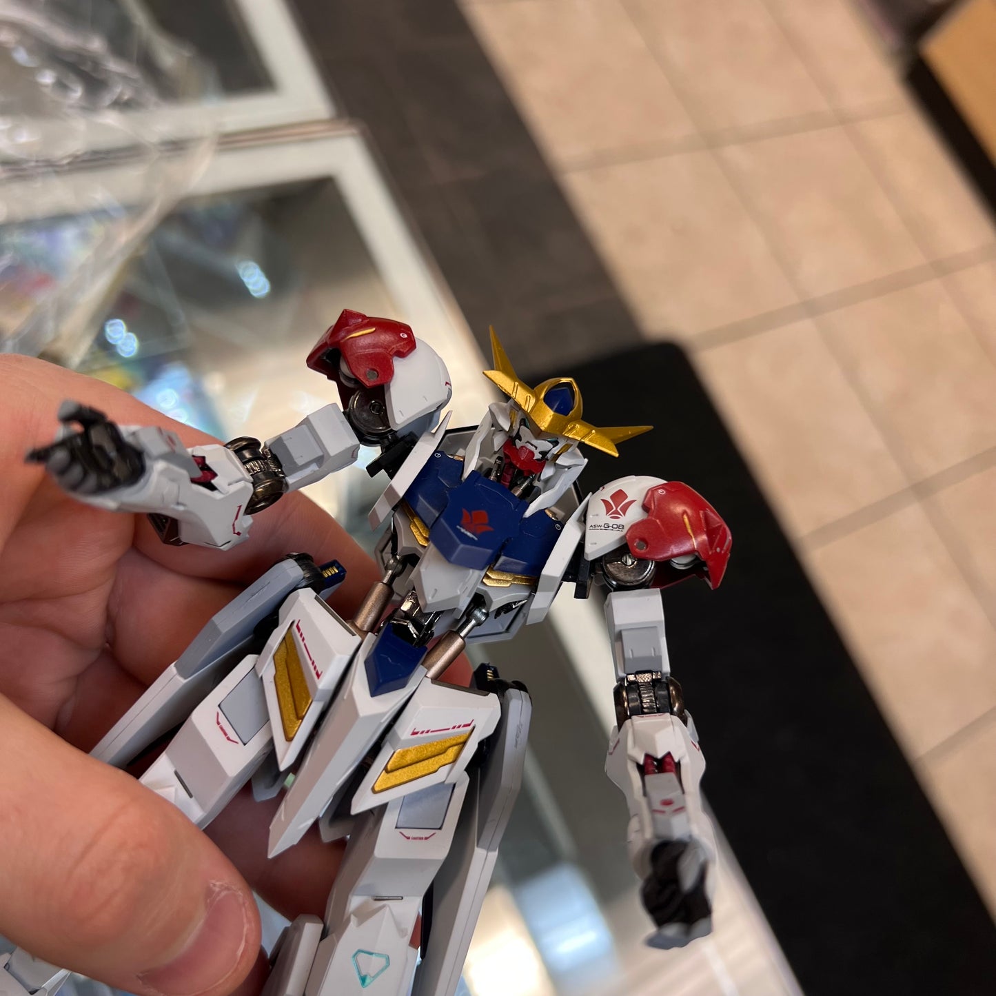 Bandai Metal Robot Spirits Gundam Barbatos Lupus Figure (Gundam: Iron-Blooded Orphans) - ASW-G-08 [OPEN BOX]