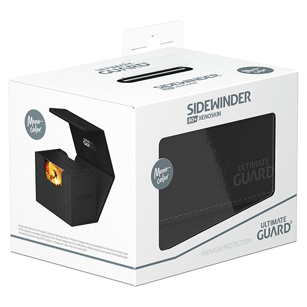 Deck Case: SideWinder 80+ Standard Size Monocolor - Black