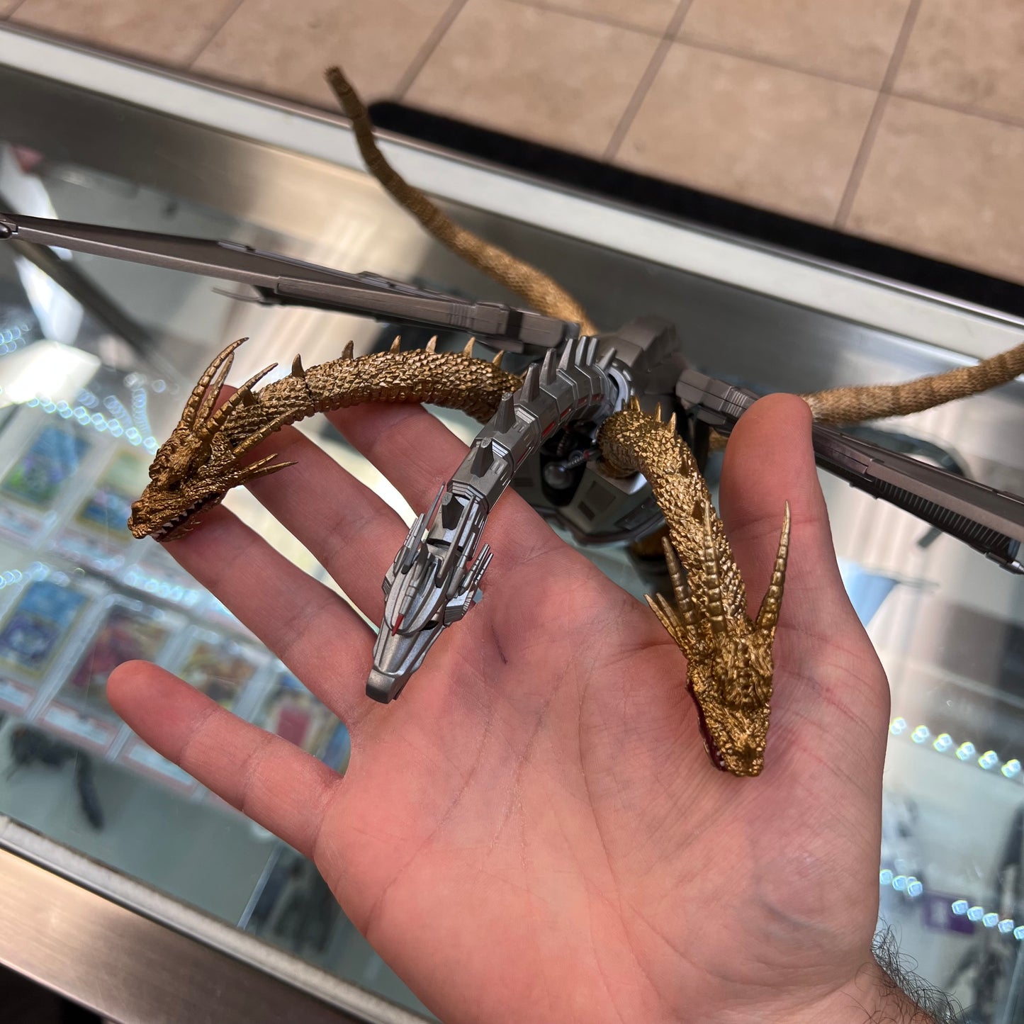 S.H.MonsterArts - MECHA-KING GHIDORAH - Shinjuku Decisive Battle Special Set (OPEN BOX)