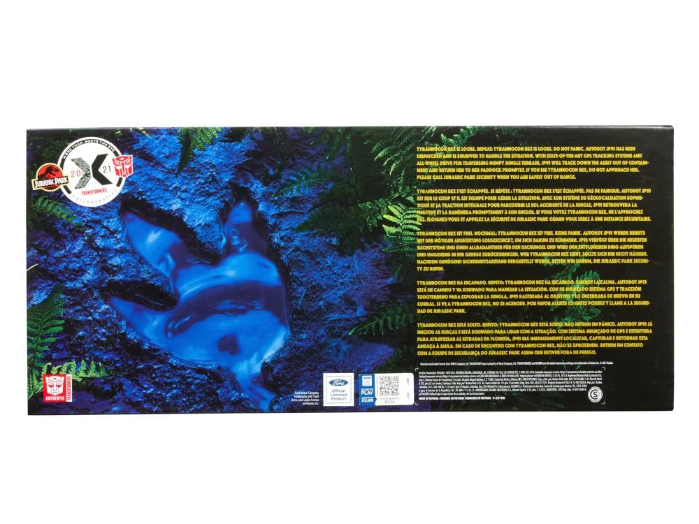 Jurassic Park x Transformers - Tyrannocon Rex and JP93 Two-Pack - Transformers Collaborative