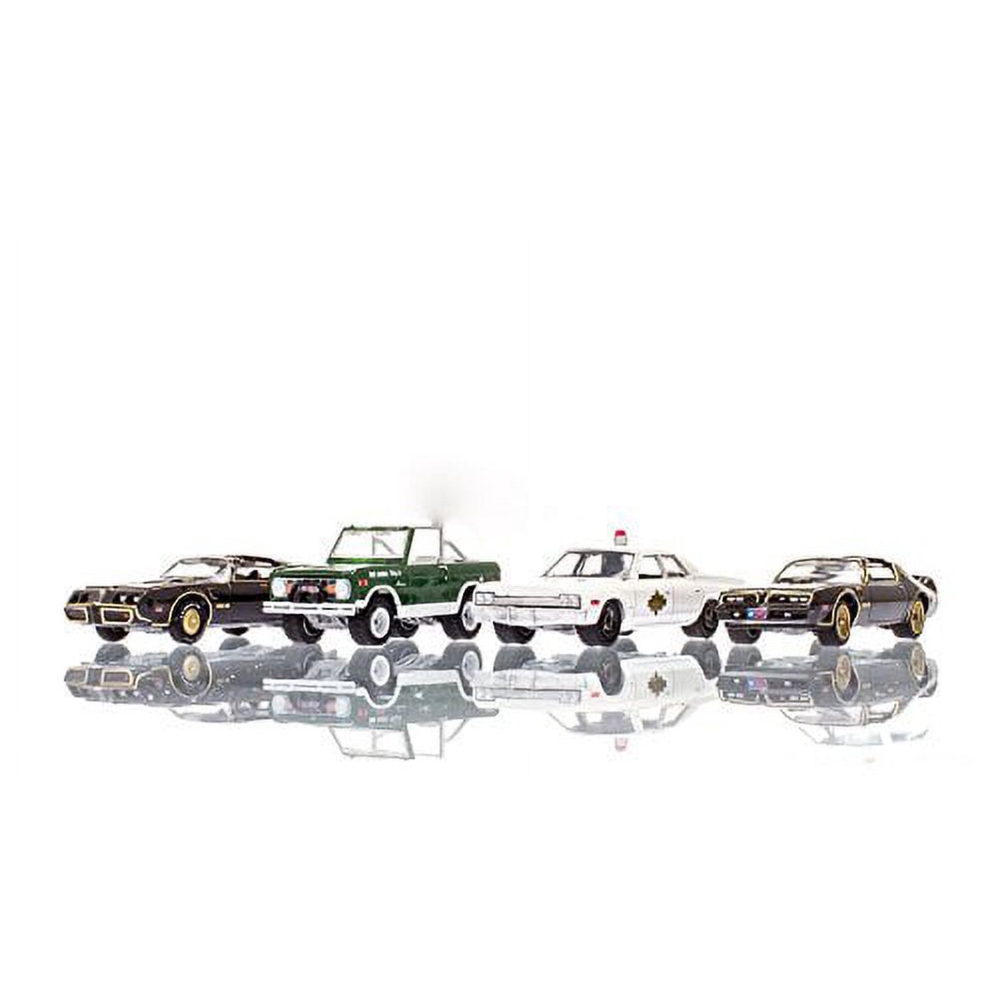 Hollywood Film Reels Series 1 - Smokey and the Bandit - 4 Cars Pack (1:64 scale) 2014