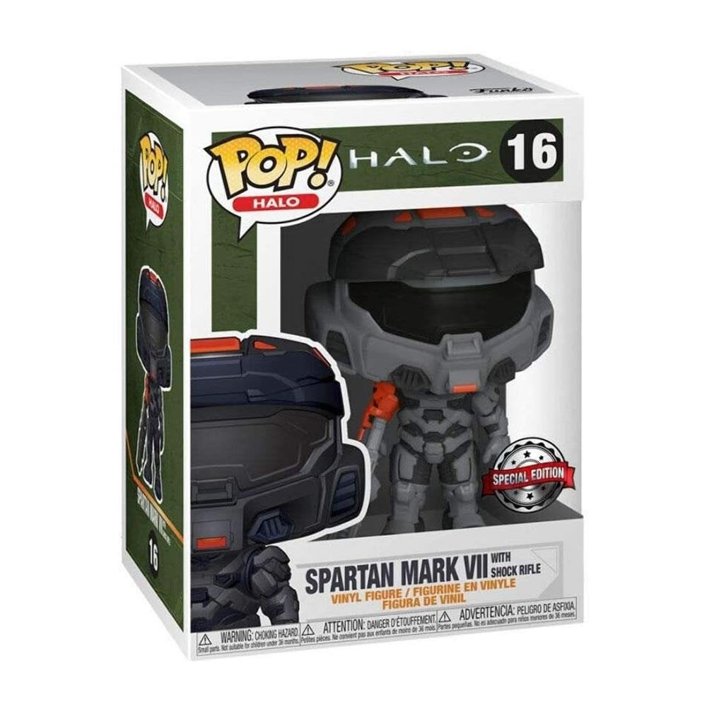 Funko POP! Spartan Mark VII With Shock Rifle Halo #16 [Gamestop Exclusive]