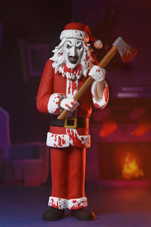 NECA - Terrifier - Toony Terrors Santa Suit Art the Clown (Bloody Version)