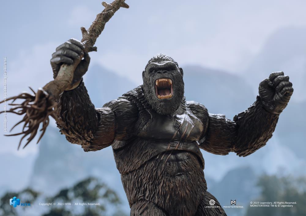 Kong: Skull Island Exquisite Basic King Kong PX Previews Exclusive Action Figure - HIYA TOYS