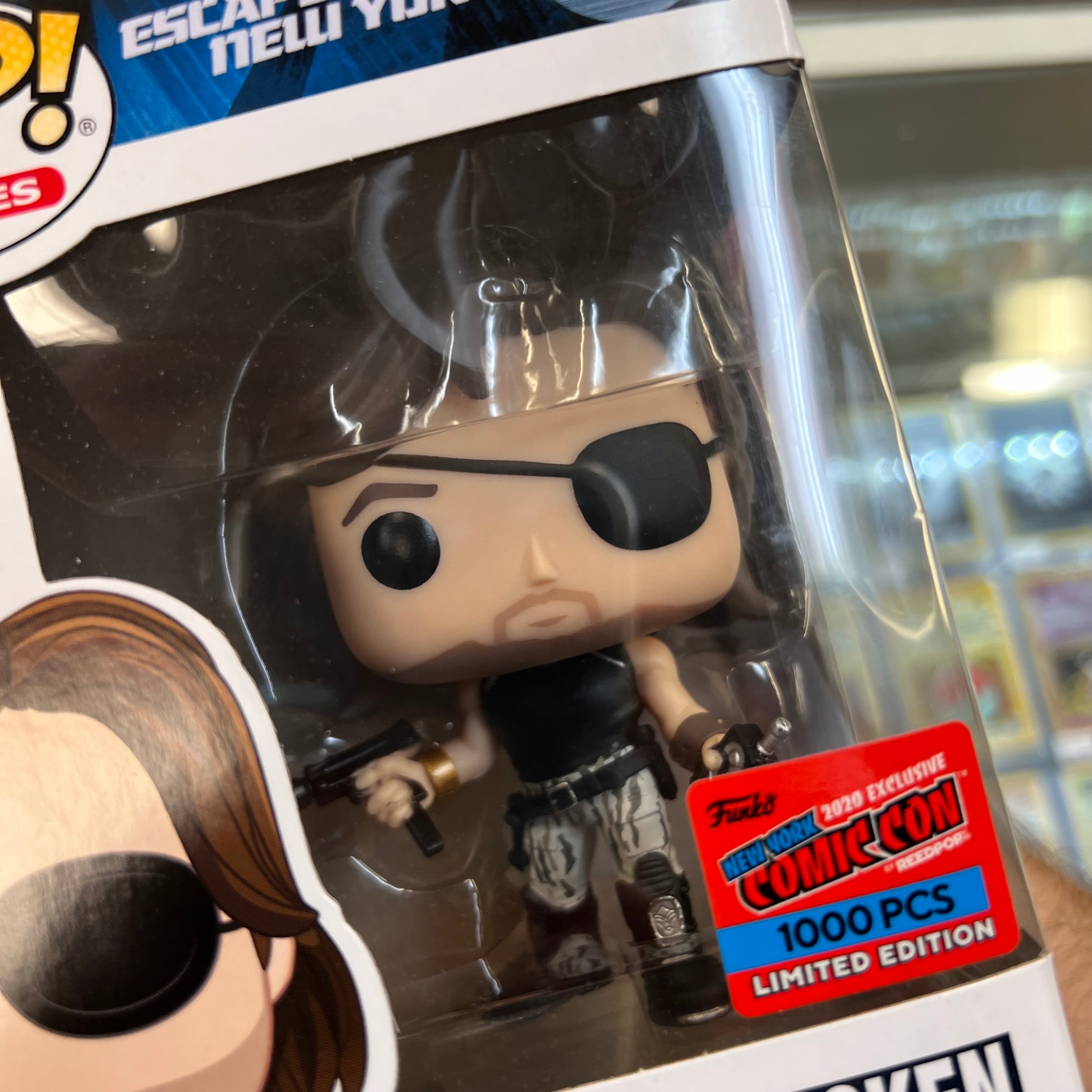 Funko pop snake plissken retailer nycc exclusive