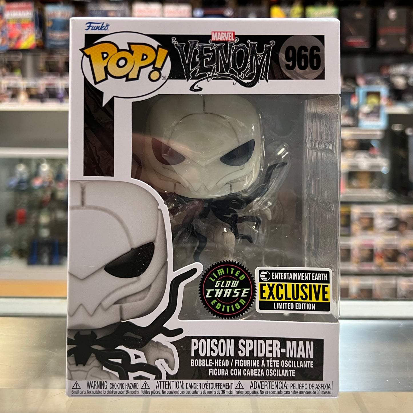 Funko Pop! Marvel - Venom - Poison Spider-Man - Glow Chase - EE