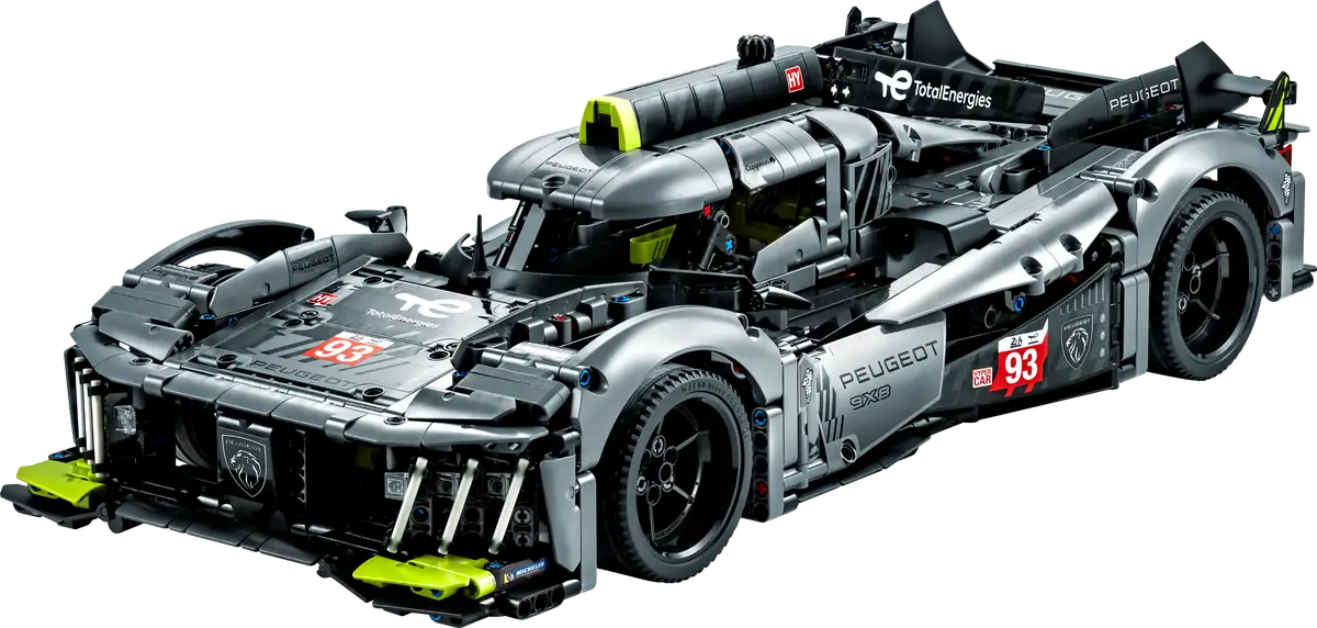 LEGO - TECHNIC - PEUGEOT 9X8 24H Le Mans Hybrid Hypercar - 42156