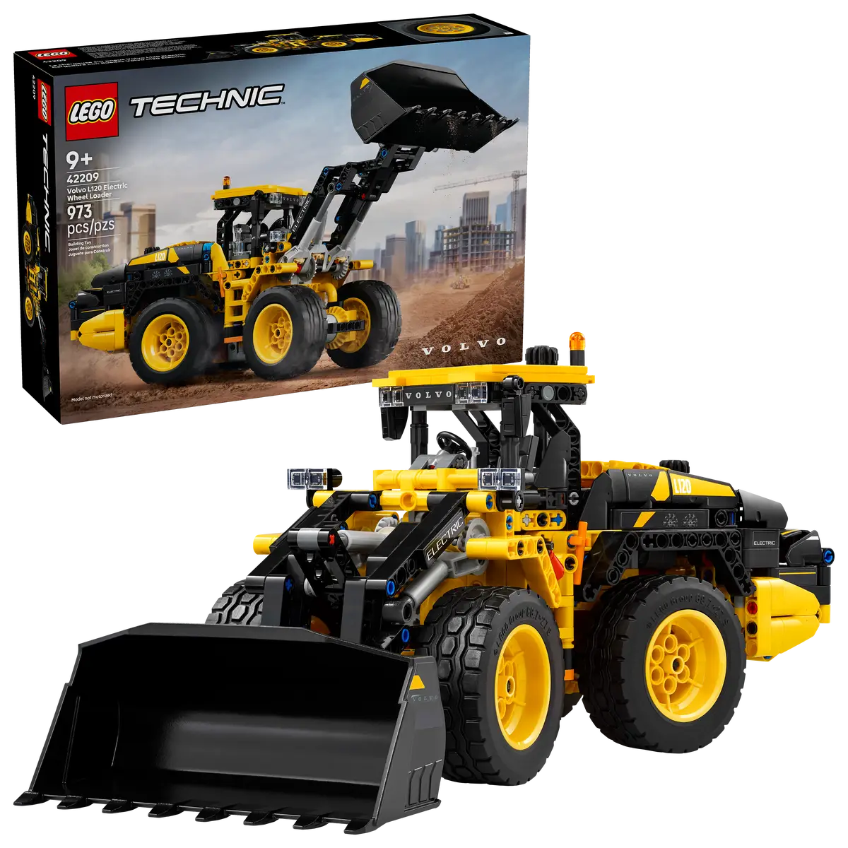 LEGO TECHNIC - Volvo L120 Electric Wheel Loader - 42209