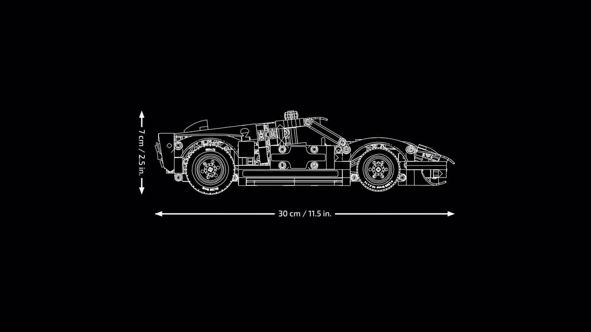 LEGO Technic - 1966 Ford GT40 MKII Race Car - 42223 – Cosmic
