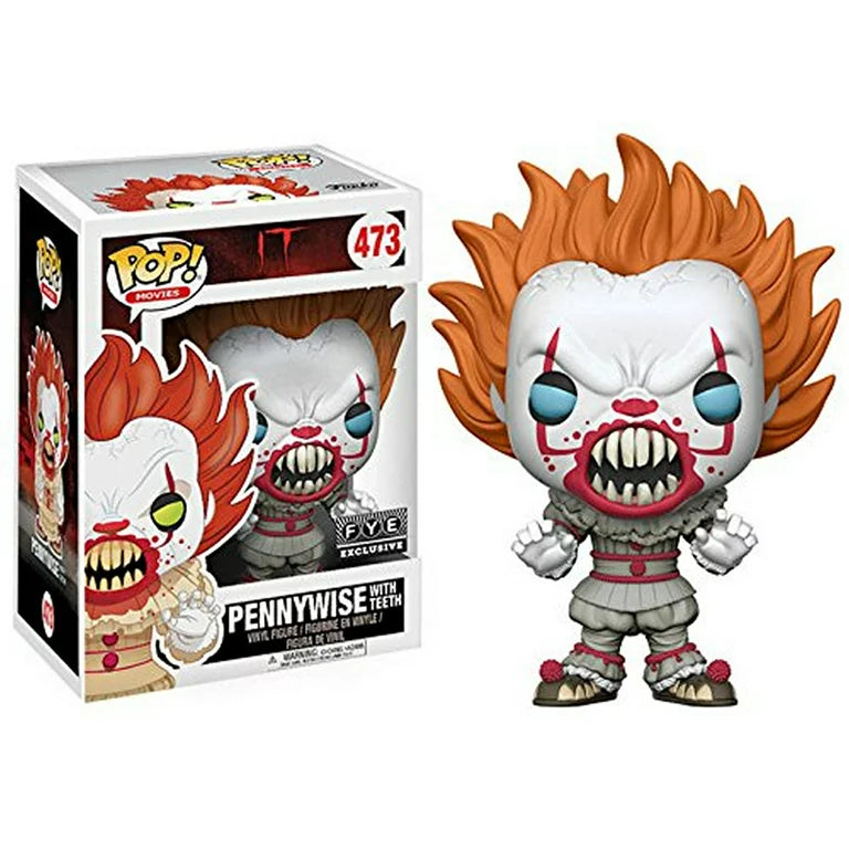 Funko Pop! Movies - IT - Pennywise with Teeth - 473