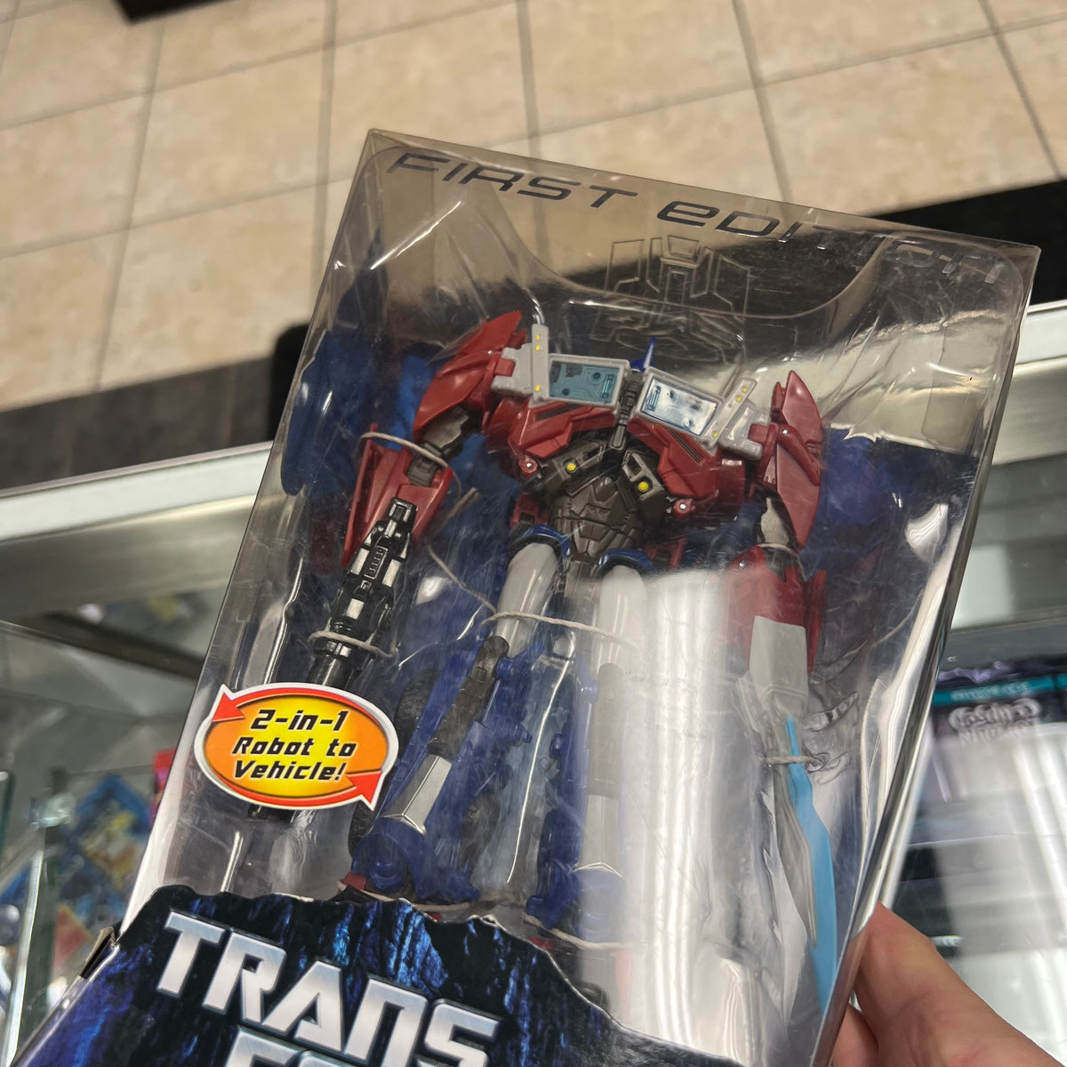 Transformers - First Edition - Optimus Prime 001 -- SEE PHOTOS