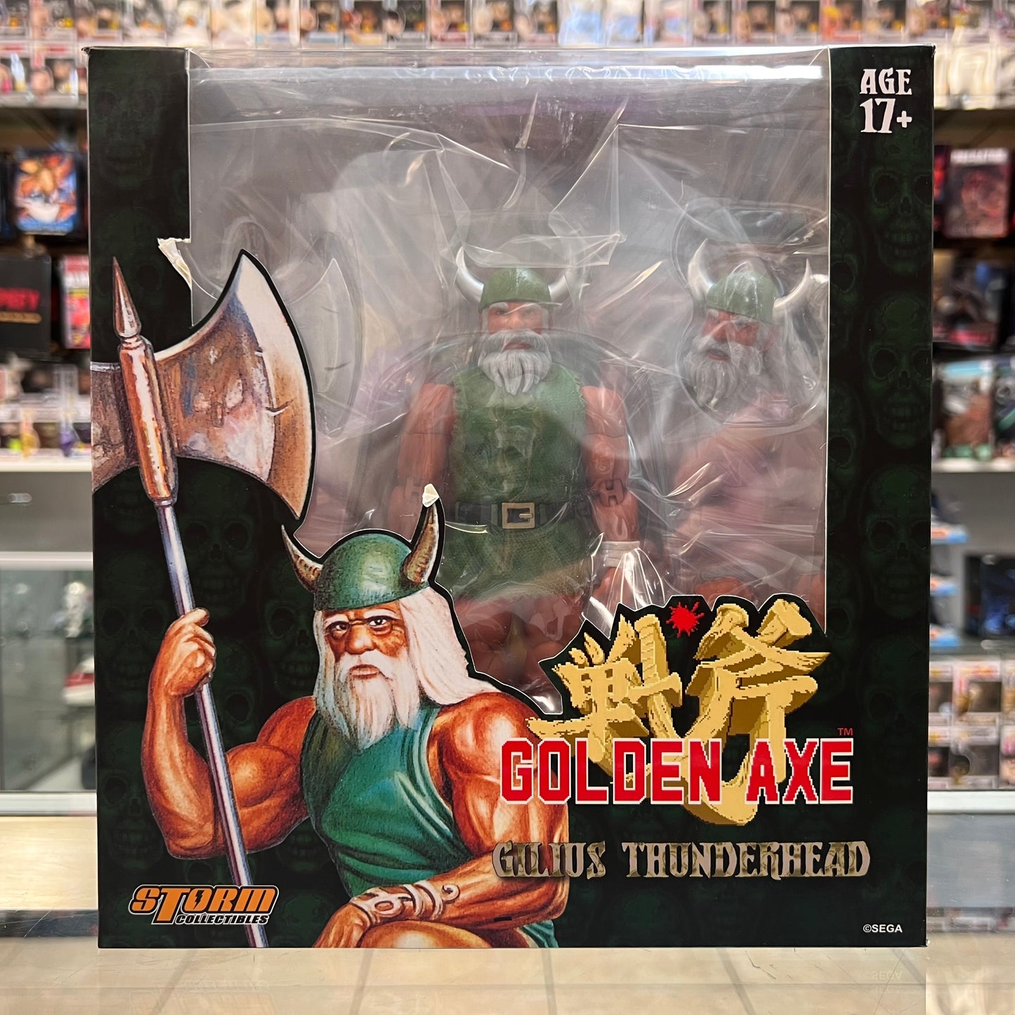 Storm Collectibles - Golden Axe Gilius Thunderhead & Chickenleg 1/12 Scale Action Figure Set - (OPEN BOX)