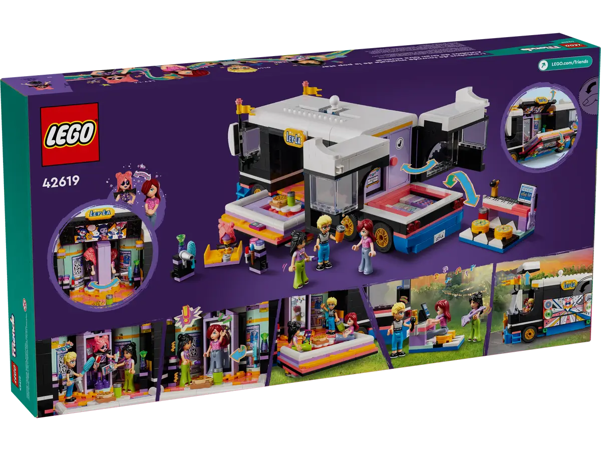 LEGO - FRIENDS - Pop Star Music Tour Bus - 42619