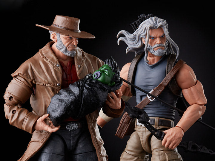 X-Men 20th Anniversary Marvel Legends Old Man Logan & Hawkeye