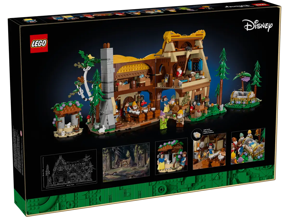 LEGO Disney - Snow White and the Seven Dwarfs' Cottage - 43232