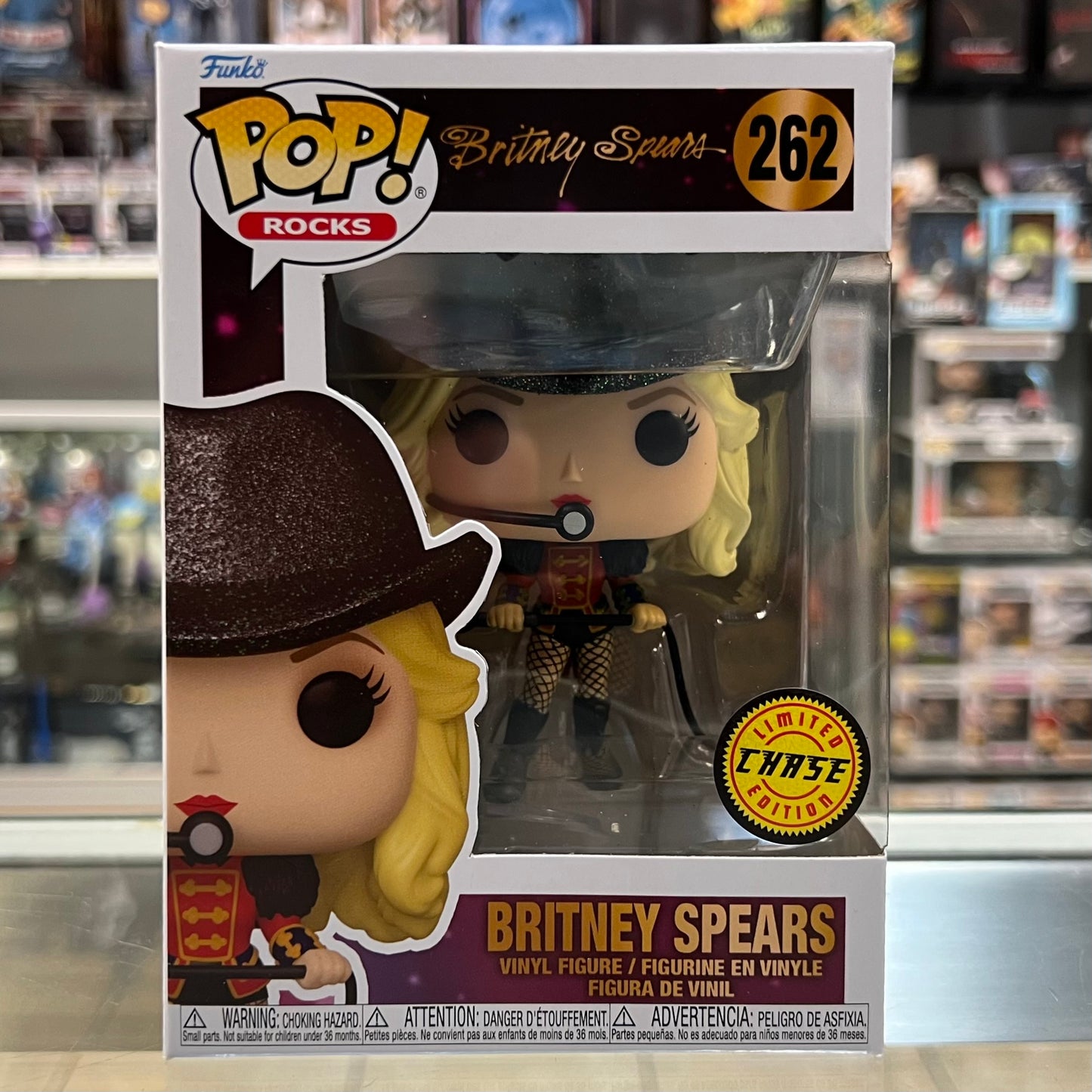 Funko Pop! Rocks - Britney Spears - Chase - 262 (Circus)