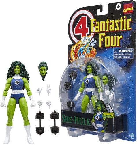 Marvel Legends Retro Fantastic Four - She-Hulk - 6" Action Figure