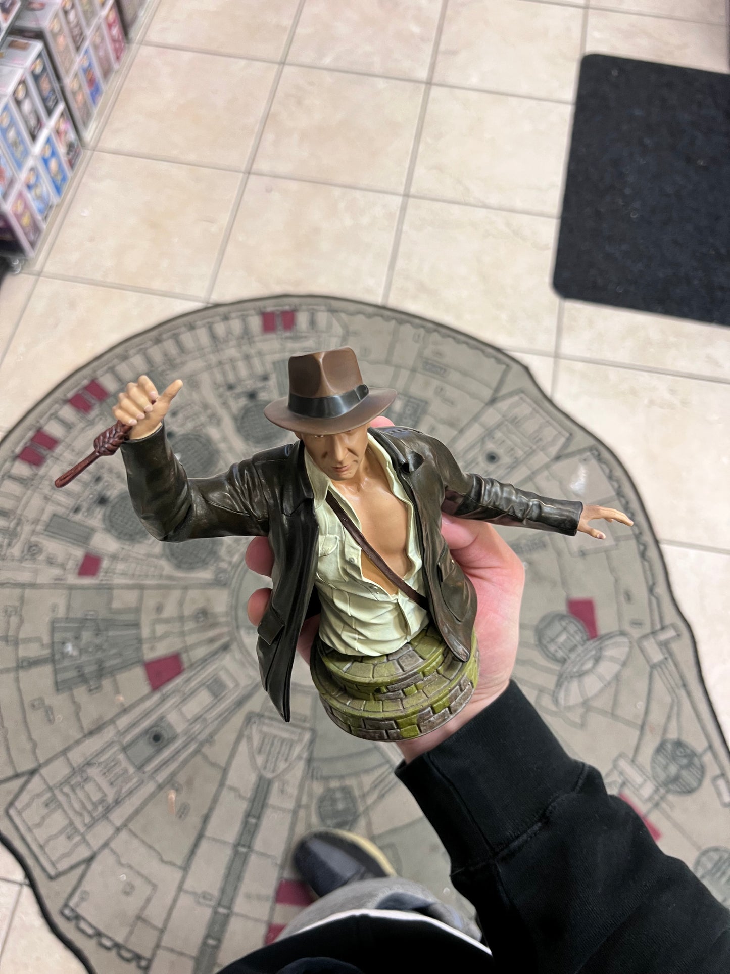 Indiana Jones Collectible Mini Bust - Raiders of the Lost Ark - Gentle Giant - 2008 (2591/5000) (OPEN BOX)