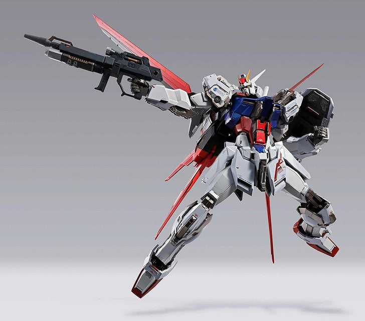 Bandai Metal Build Gundam SEED Aile Strike Gundam Figure (OPEN BOX)