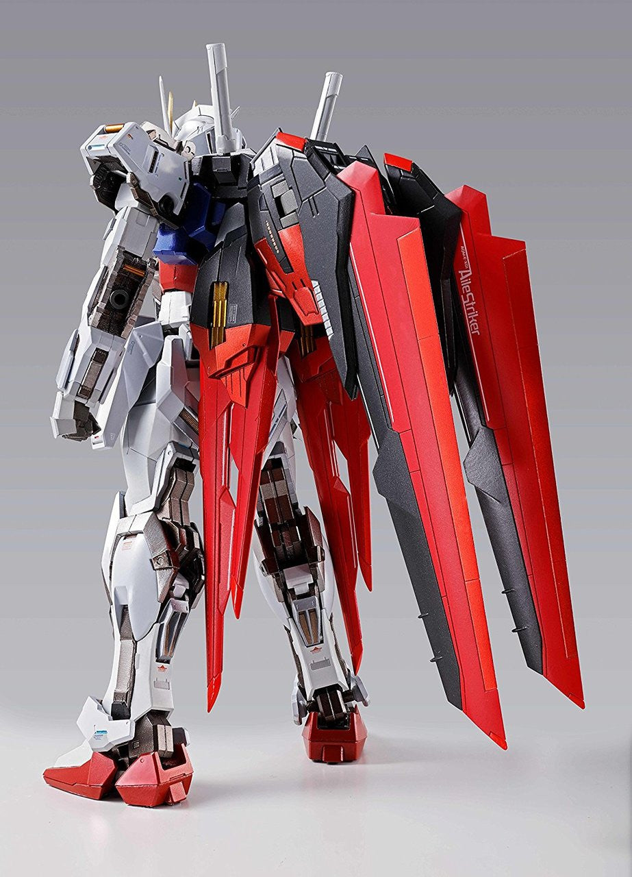 Bandai Metal Build Gundam SEED Aile Strike Gundam Figure (OPEN BOX)