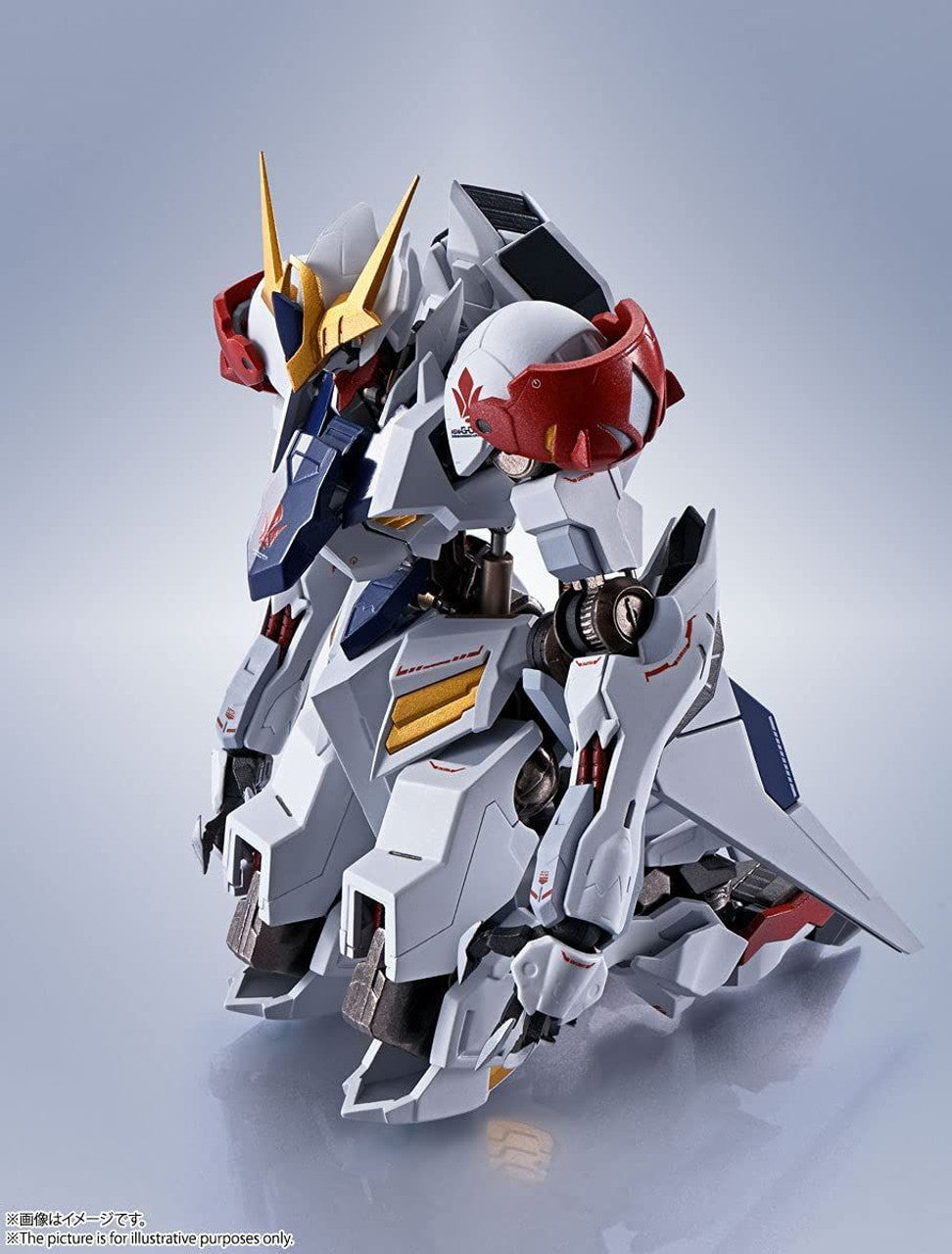 Bandai Metal Robot Spirits Gundam Barbatos Lupus Figure (Gundam: Iron-Blooded Orphans) - ASW-G-08 [OPEN BOX]