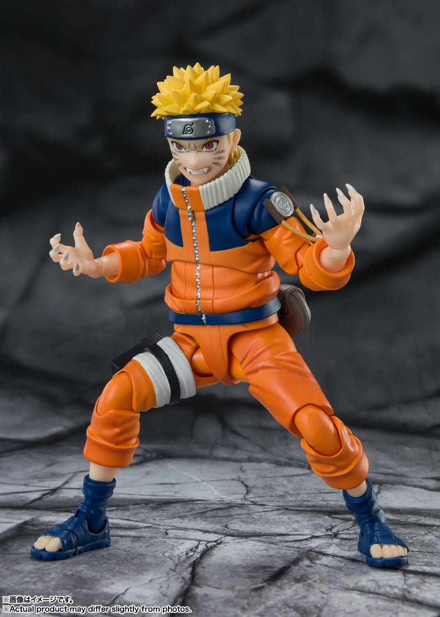 TAMASHII NATIONS - Naruto - Naruto Uzumaki-The No.1 Most Unpredictable Ninja - Bandai Spirits S.H.Figuarts - Action Figure